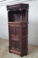 Cabinet Gothic France Oak 1900