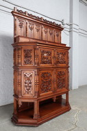 Cabinet Gothic France Walnut 1890