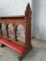 Gothic Church Bench