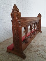 Gothic Church Bench