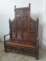 Gothic Hall Bench