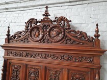 Gothic Hall Bench (singed by the maker)