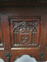 Gothic Hallbench + coatrack