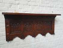Gothic Hallbench + coatrack