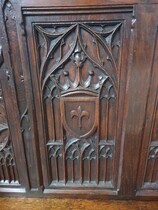 Gothic Hallbench + coatrack