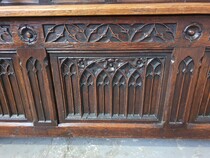 Gothic Hallbench + coatrack