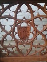 Gothic Prayer chair