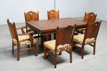 Gothic Table +  6 chairs