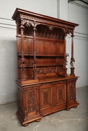 Cabinet Henry II (Renaissance) France Walnut 1890