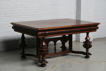 Henry II (Renaissance) Table +  6 chairs