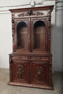 Bookcase/Buffet Hunting Style France oak 1890