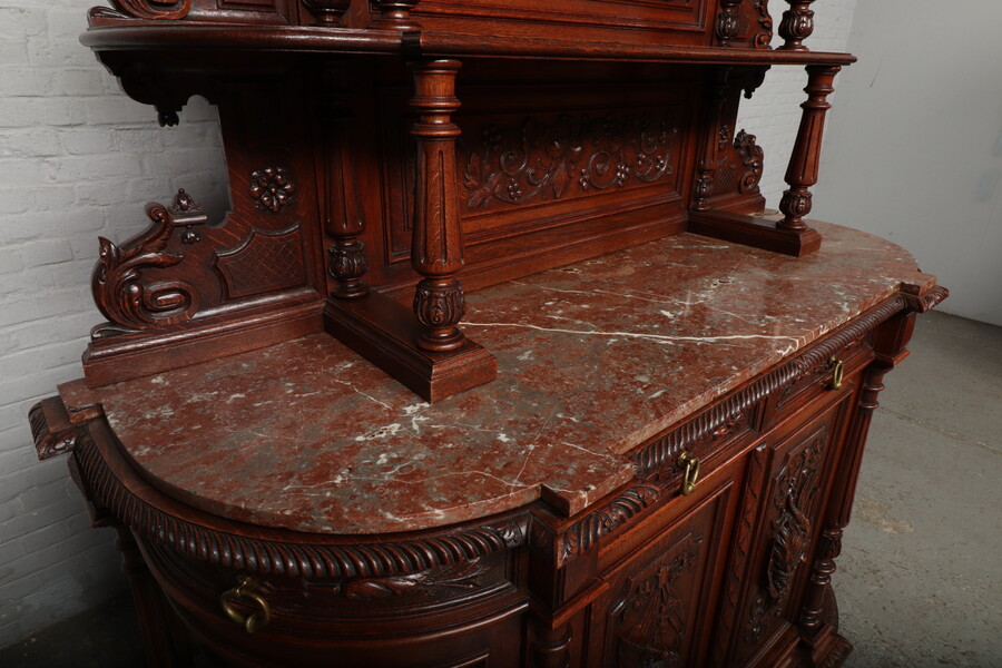 Hunting style Buffet (marble top)