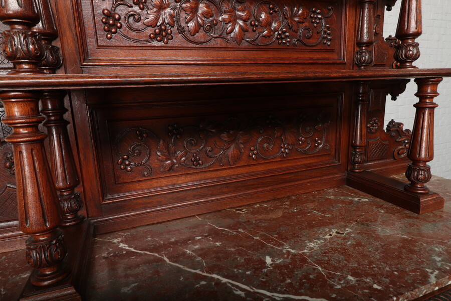 Hunting style Buffet (marble top)