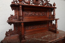 Hunting style Buffet (marble top)