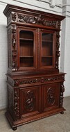 Cabinet (Buffet) Hunting Style France oak 1890