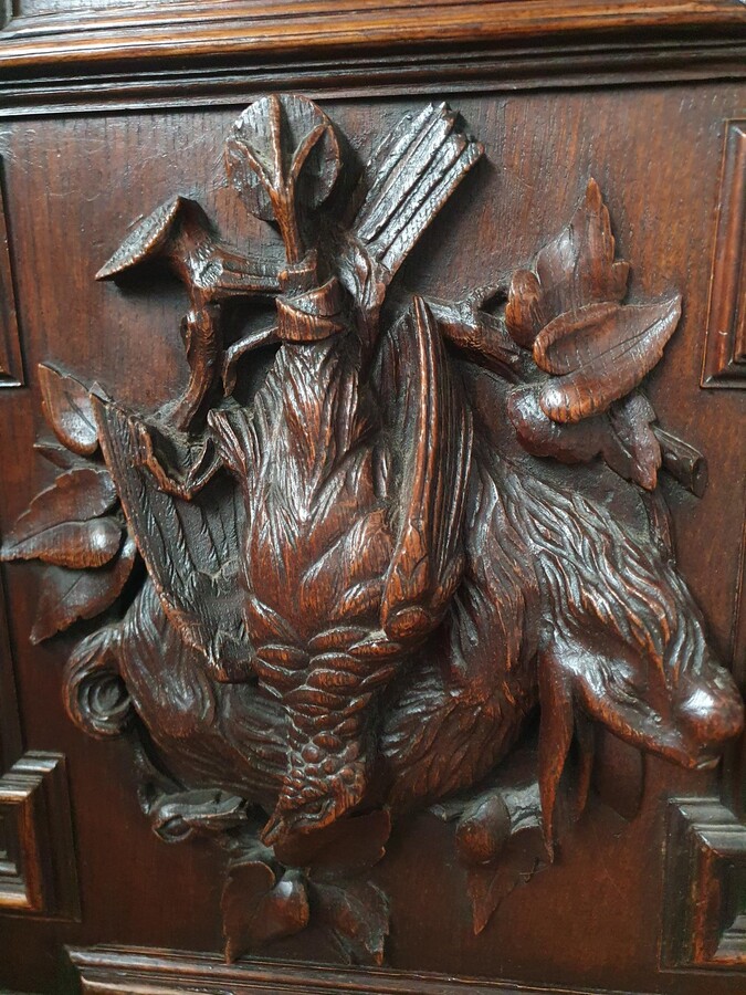 Hunting style Sideboard