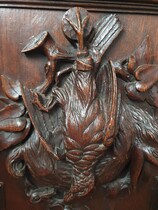 Hunting style Sideboard