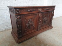 Hunting style Sideboard