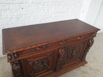 Hunting style Sideboard