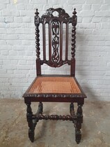 Hunting style Table +  6 chairs