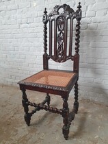 Hunting style Table +  6 chairs