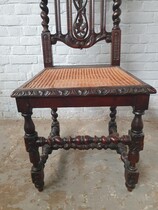 Hunting style Table +  6 chairs