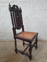 Hunting style Table +  6 chairs