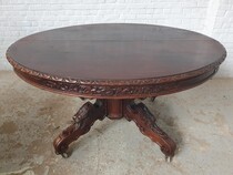Hunting style Table +  6 chairs