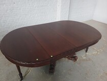 Hunting style Table +  8 chairs