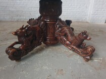 Hunting style Table +  8 chairs