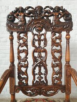 Jacobean  Armchairs (Tapestry)