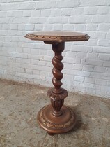 Sidetable (barley twist) Jacobean  Belgium Oak 1920