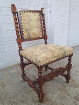 Jacobean  Table +  6 chairs