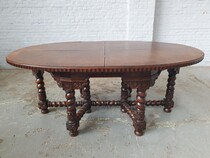 Jacobean  Table +  6 chairs