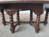 Jacobean  Table +  6 chairs