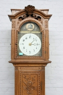 Liege style Grandfather clock