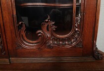 Liege style (Louis XV) Vitrine (Display cabinet)