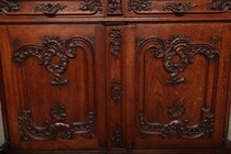 Liege style (Louis XV) Vitrine (Display cabinet)