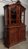 Liege style (Louis XV) Vitrine (Display cabinet)