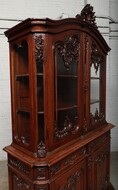 Liege style (Louis XV) Vitrine (Display cabinet)