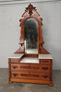 Console  Louis Phillip Belgium Mahogany 1900