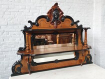 Louis Phillip  (Nap III) Sideboard (marble top)