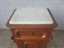 Louis Phillip Nightstand (marble top)