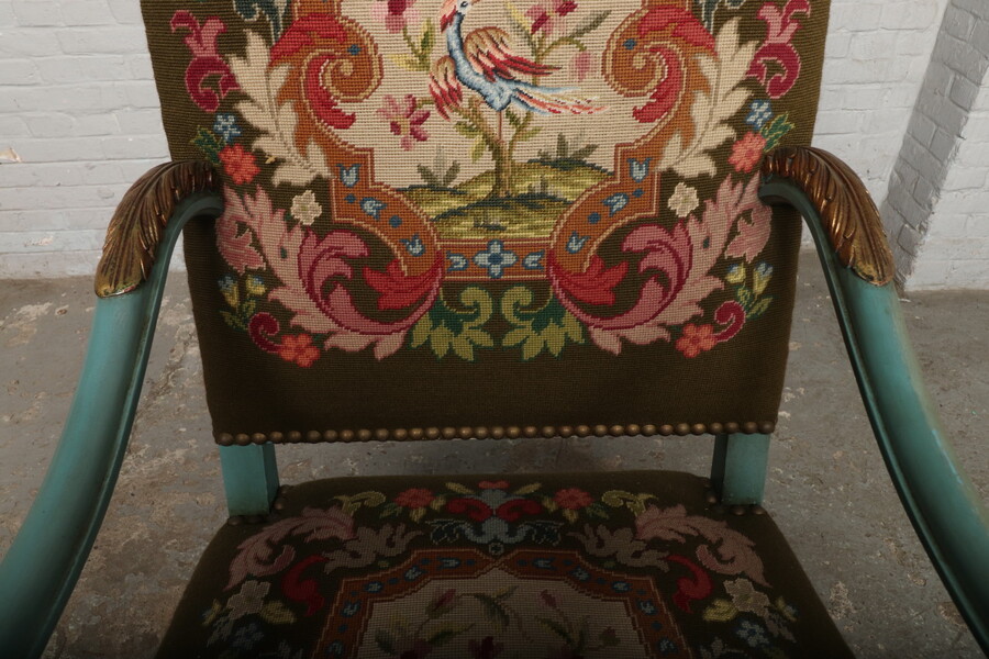 Louis XIV Armchair (Tapestry)