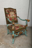Louis XIV Armchair (Tapestry)