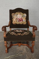 Louis XIV Armchair (Tapestry)