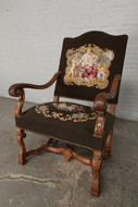 Louis XIV Armchair (Tapestry)