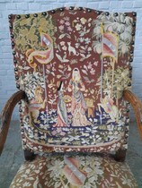 Louis XIV Armchairs (Tapestry)