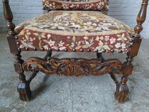 Louis XIV Armchairs (Tapestry)