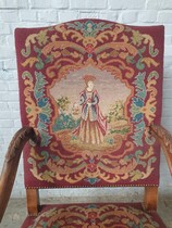 Louis XIV Armchairs (Tapestry)